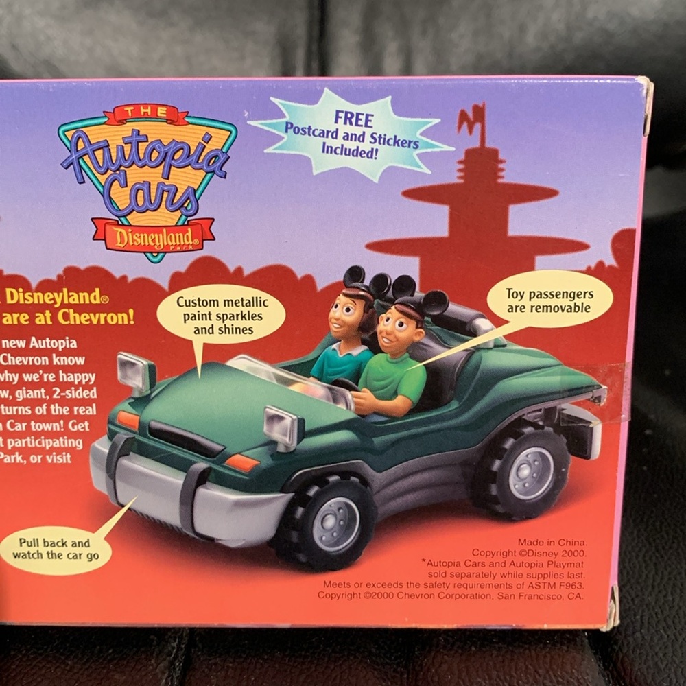 Disneyland Autopia Green Dusty Collectible Car-Vintage 🆕